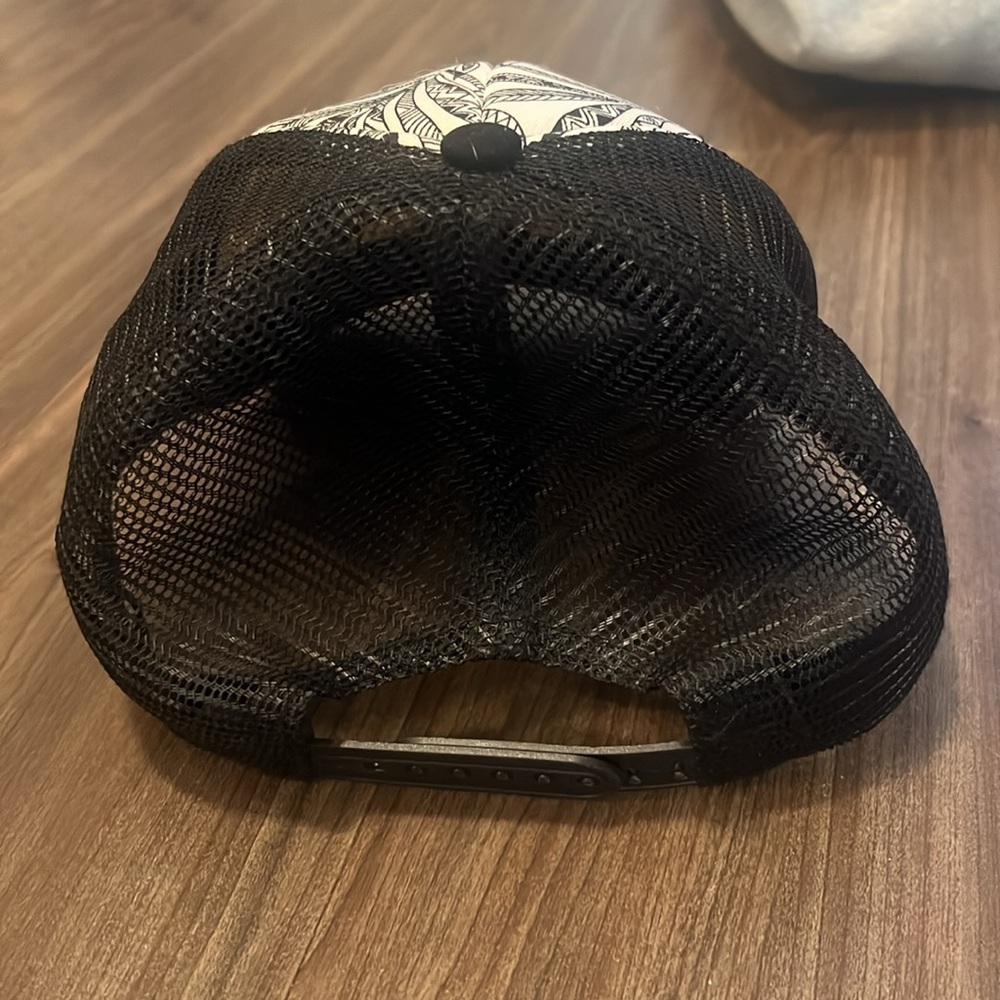 Volcom Black and White Trucker Hat - Picture 3 of 6